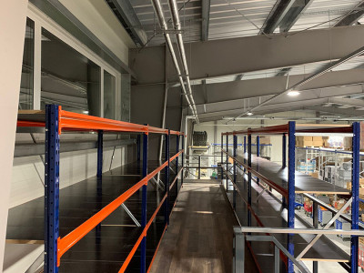 Sandėlio statyba NBS „Adaži national training centre“, Kadaga, Latvija